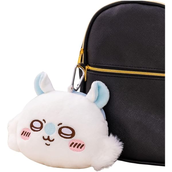 Amazon | ちい 'かわ ぬいぐるみパスケースポーチ 約14cm 全4種